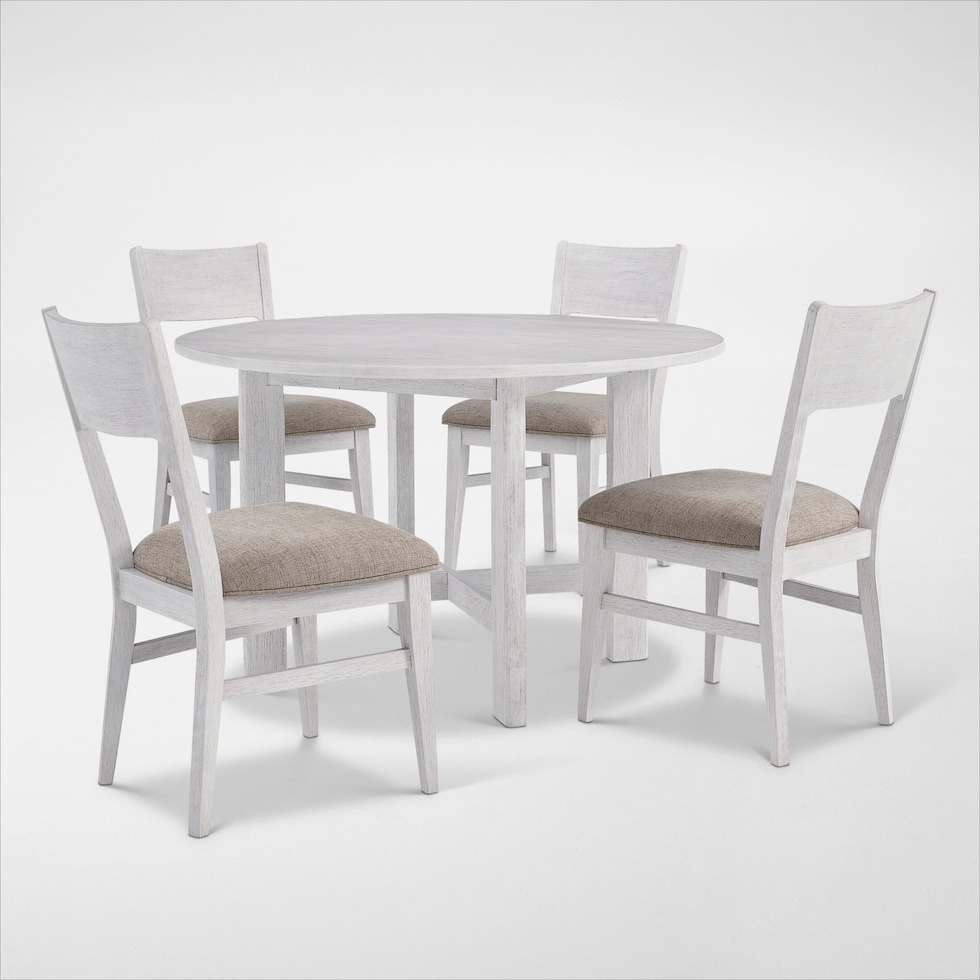 boca dining white dining chair   