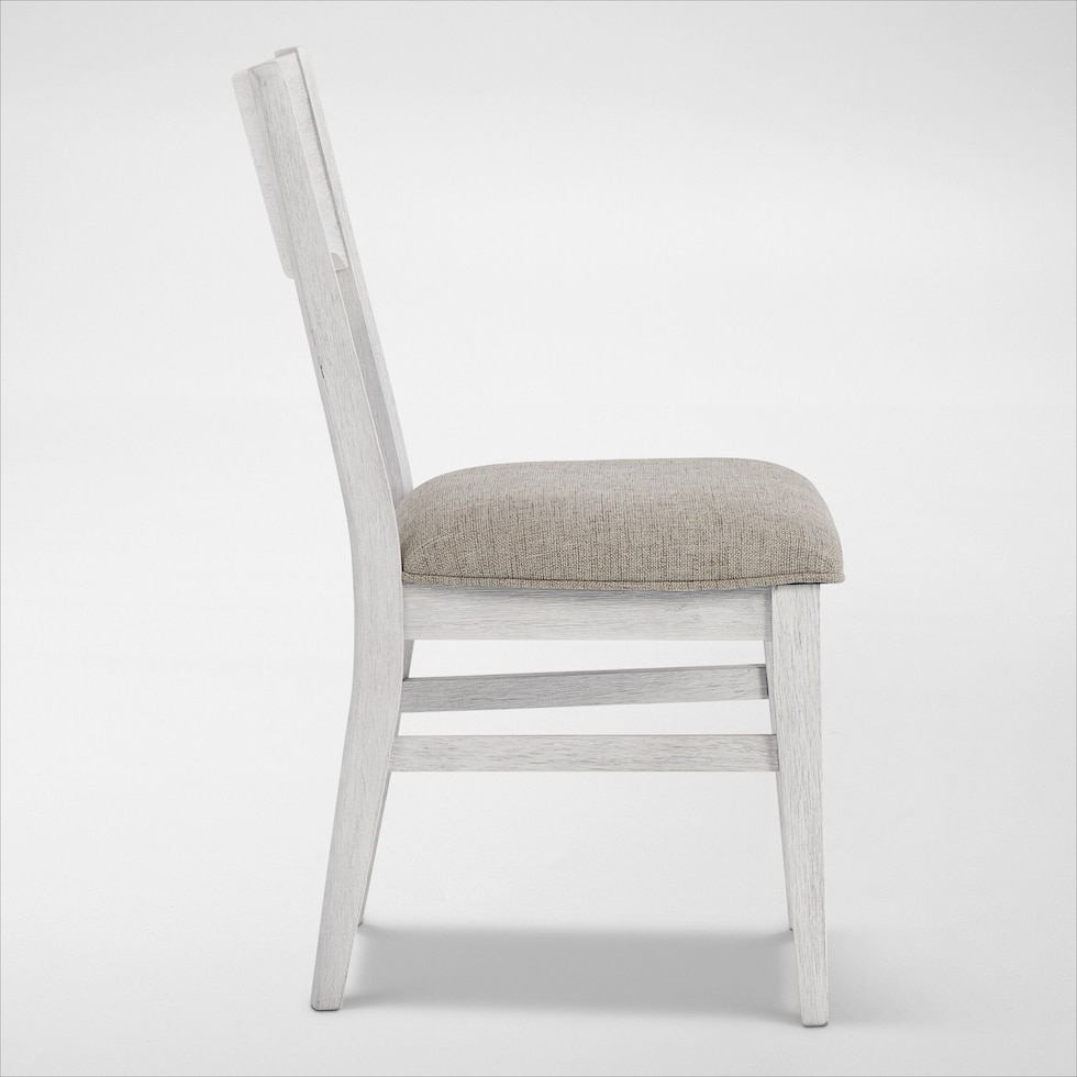 boca dining white dining chair   