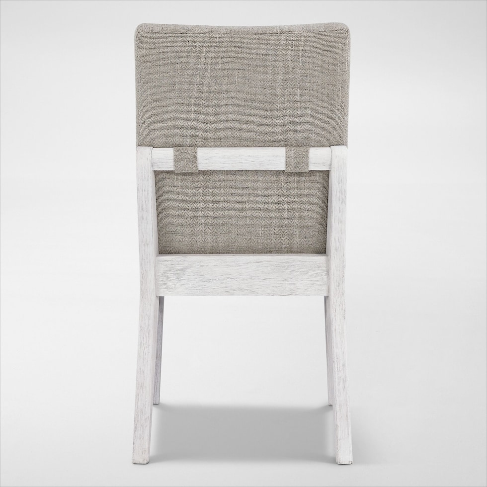 boca dining white dining chair   