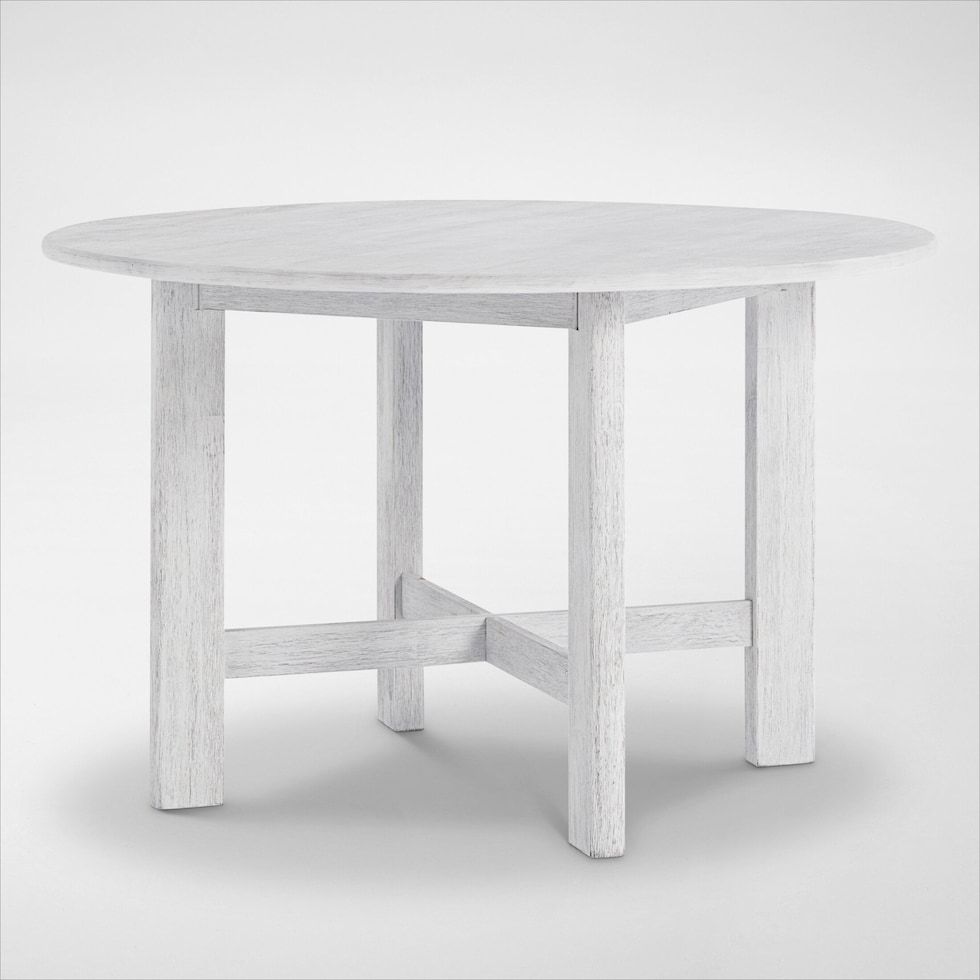 boca dining white dining table   
