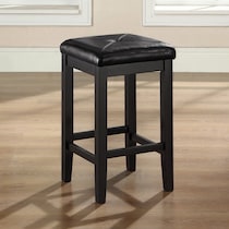 bodega black counter height stool   