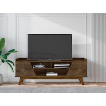 bogardus dark brown tv stand   