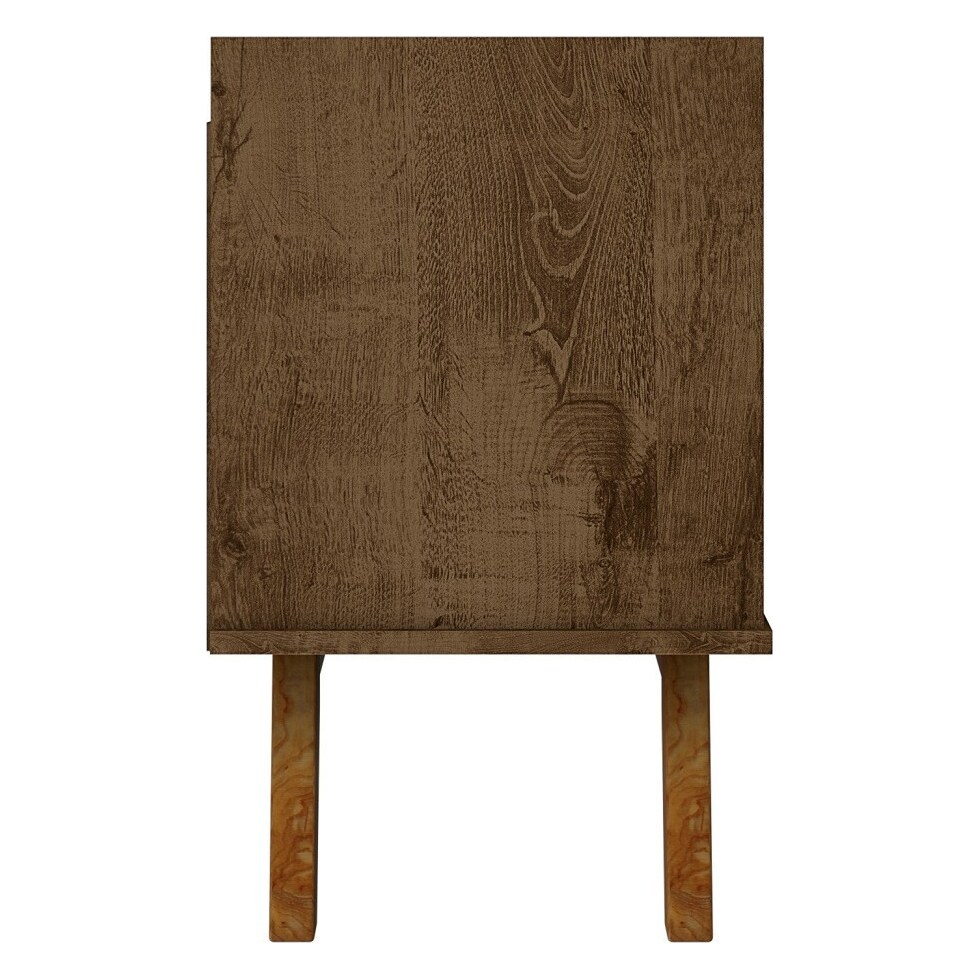 bogardus dark brown tv stand   