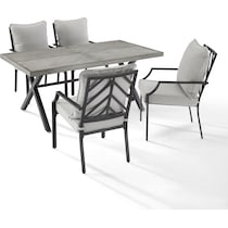 boise gray  pc outdoor dining   