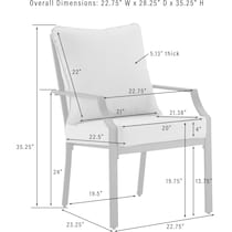 boise gray  pc outdoor dining   