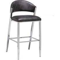 bolzano black bar stool   