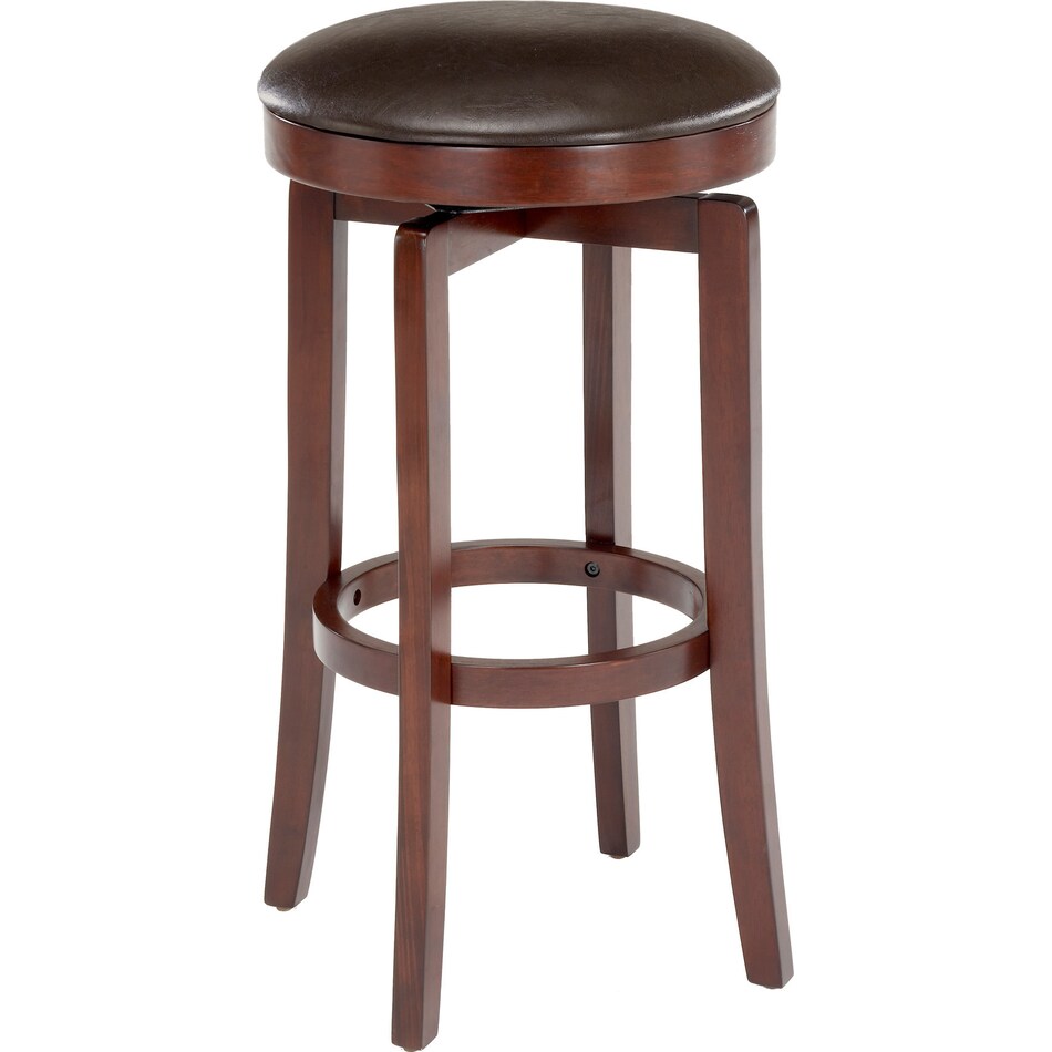 bonaly dark brown counter height stool   