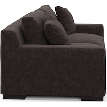 bondi dark brown sofa   