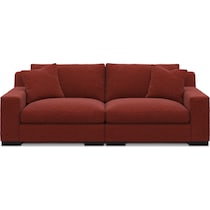 bondi red sofa   