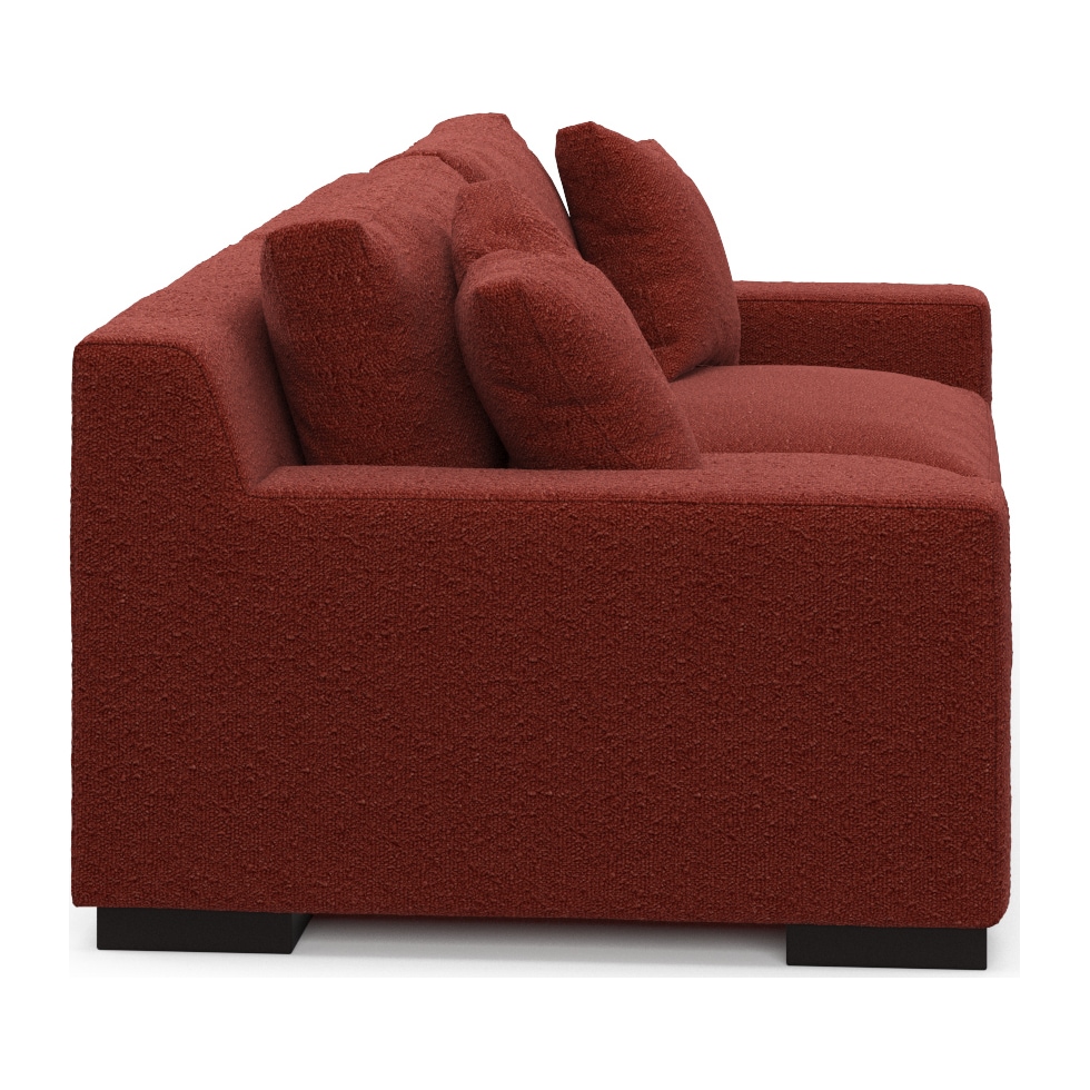 bondi red sofa   