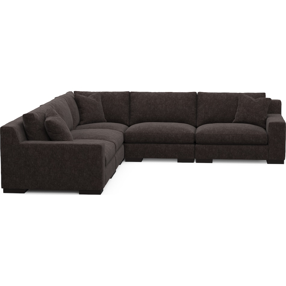 bondi white  pc sectional   