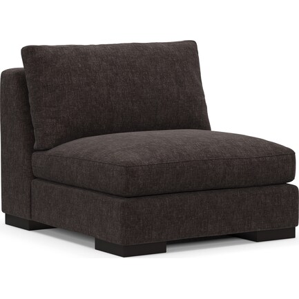 Bondi Foam Comfort Armless Chair - Contessa Java