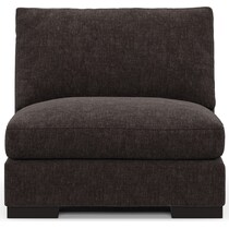 bondi white armless chair   