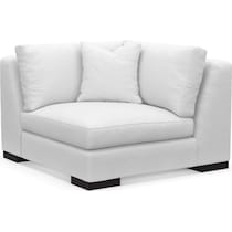 bondi white corner chair   