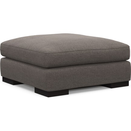 Bondi Foam Comfort Ottoman - Presidio Steel