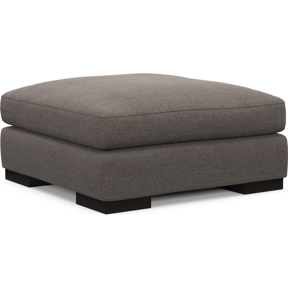 bondi white ottoman   