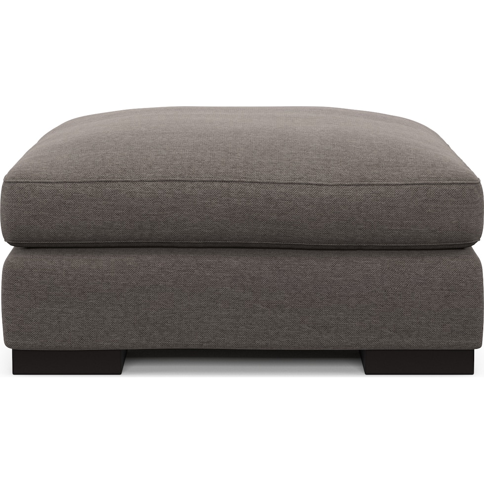 bondi white ottoman   