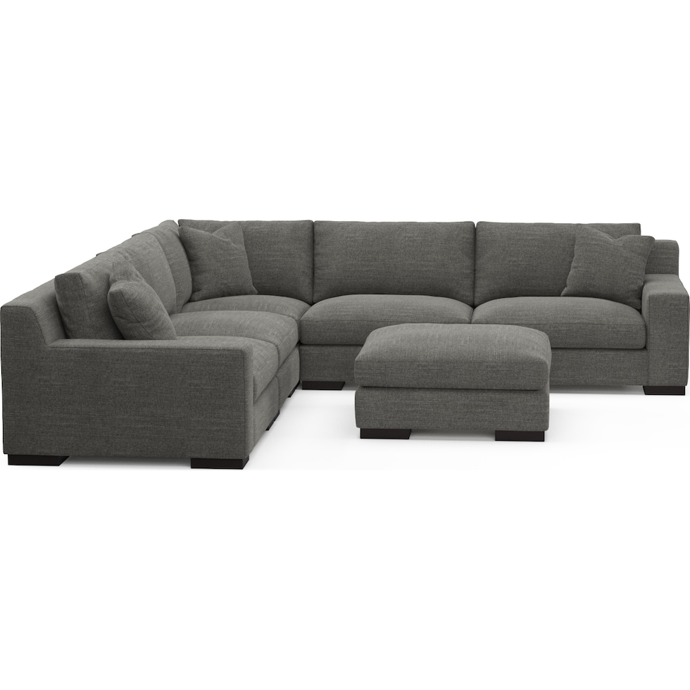 bondi white sectional   