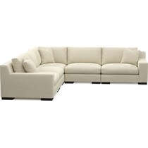 bondi white sectional   