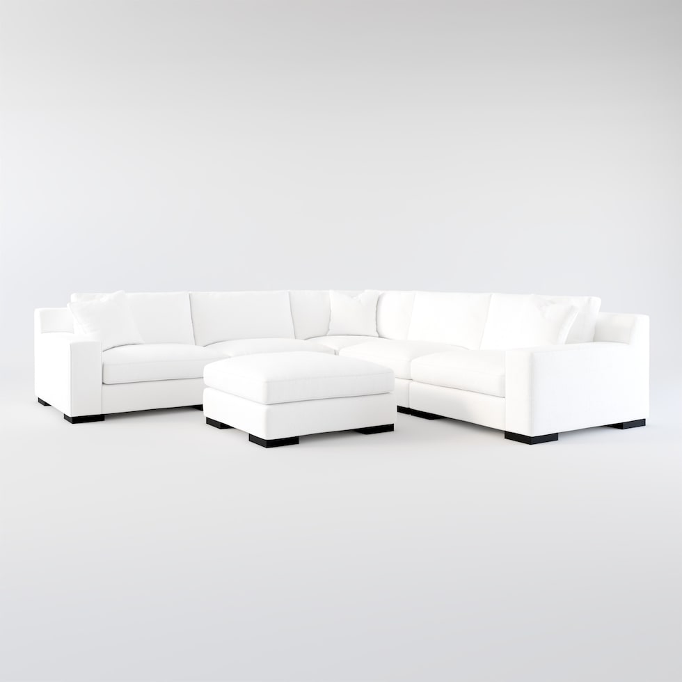 bondi white sectional web   