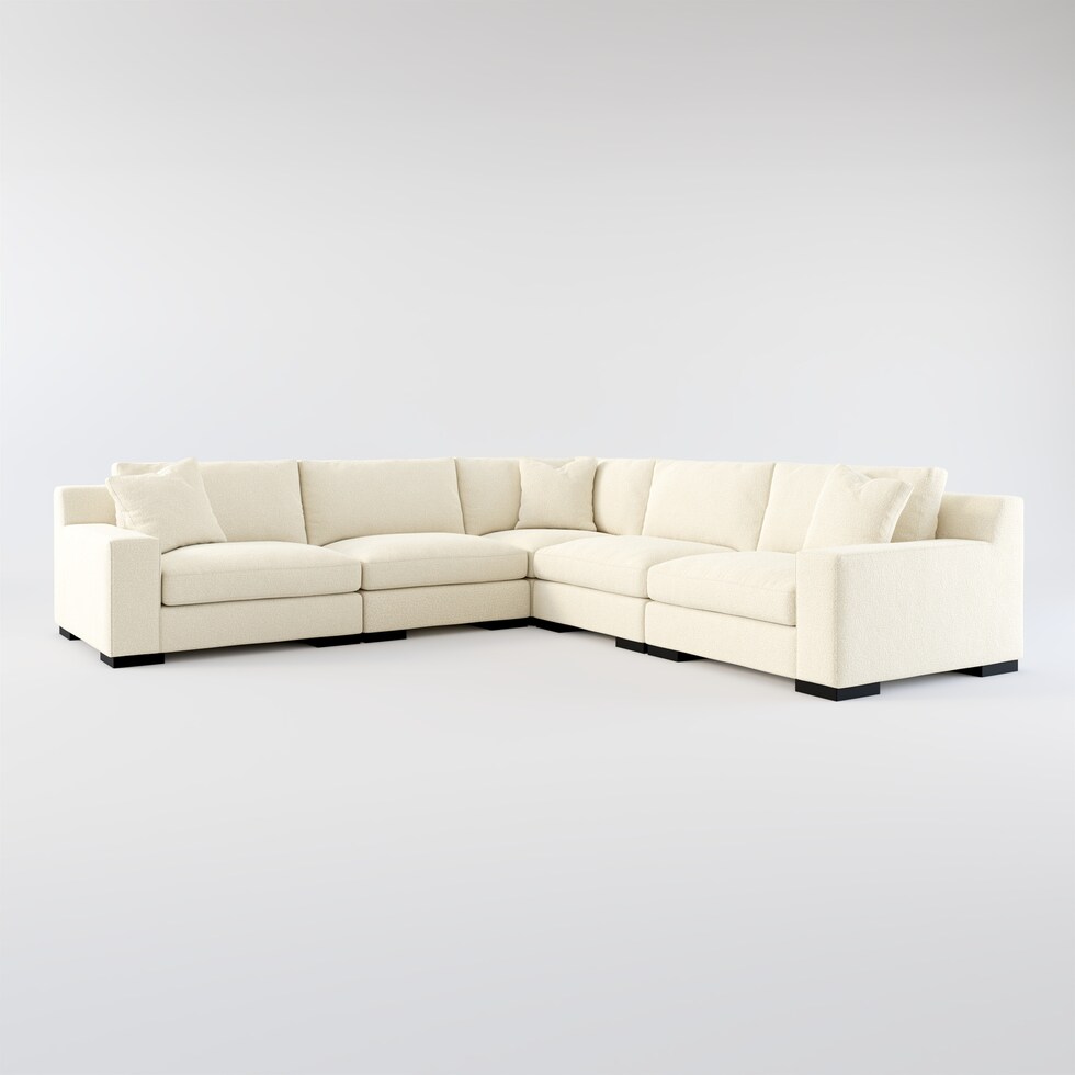 bondi white sectional web   