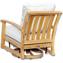 bonita white outdoor chair   
