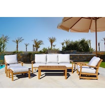 bonita white outdoor sofa   