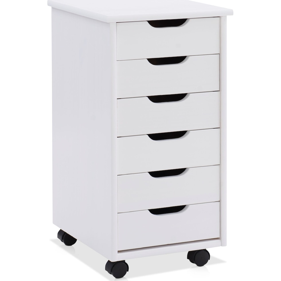 bonnie white kitchen cart   