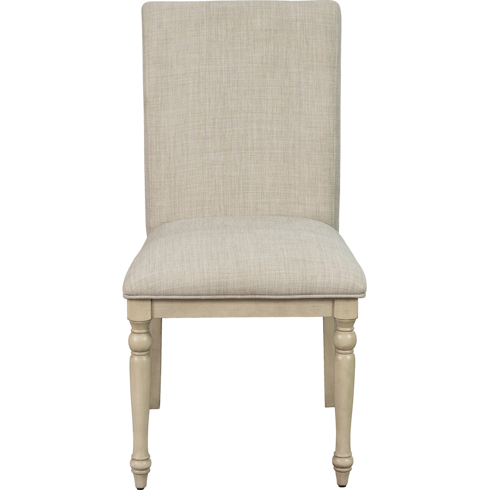 bonnieville gray dining chair   