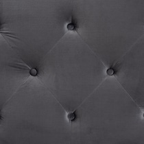 bora gray queen headboard   