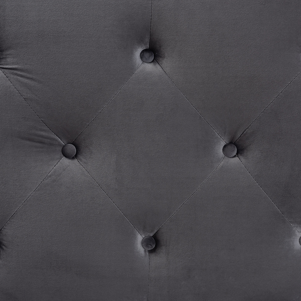 bora gray queen headboard   