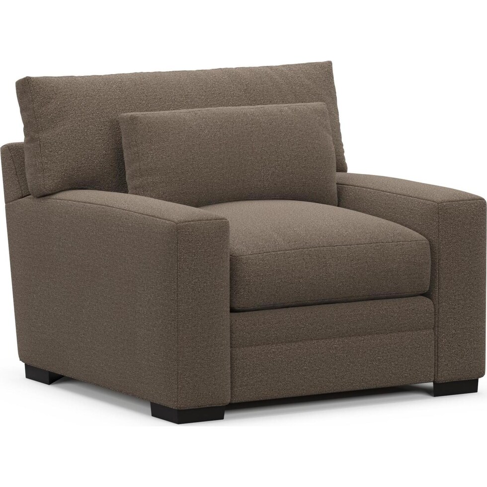 boston dark brown  pc living room   