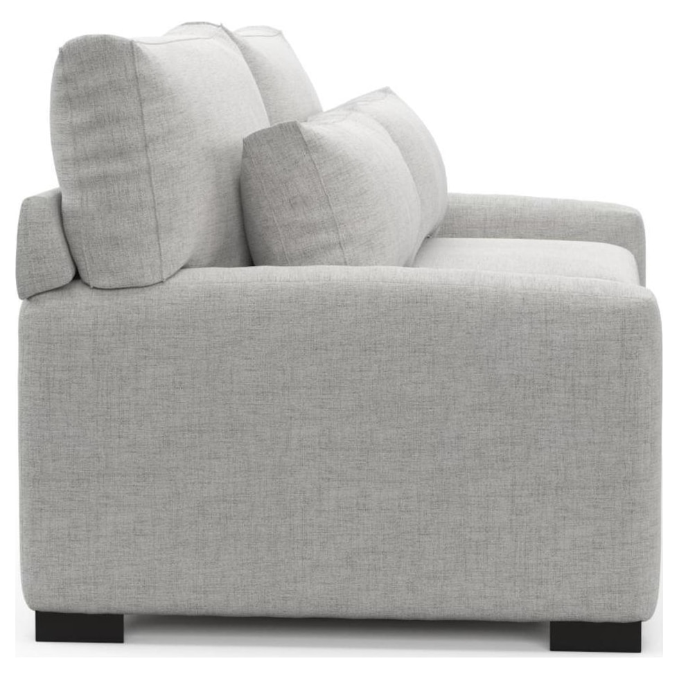 boston gray sofa   
