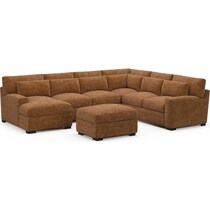 boston light brown  pc living room   