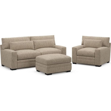 Boston Sofa, Chair, and Ottoman