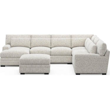 Boston Foam Comfort 2 Pc. Living Room - Haley Oyster