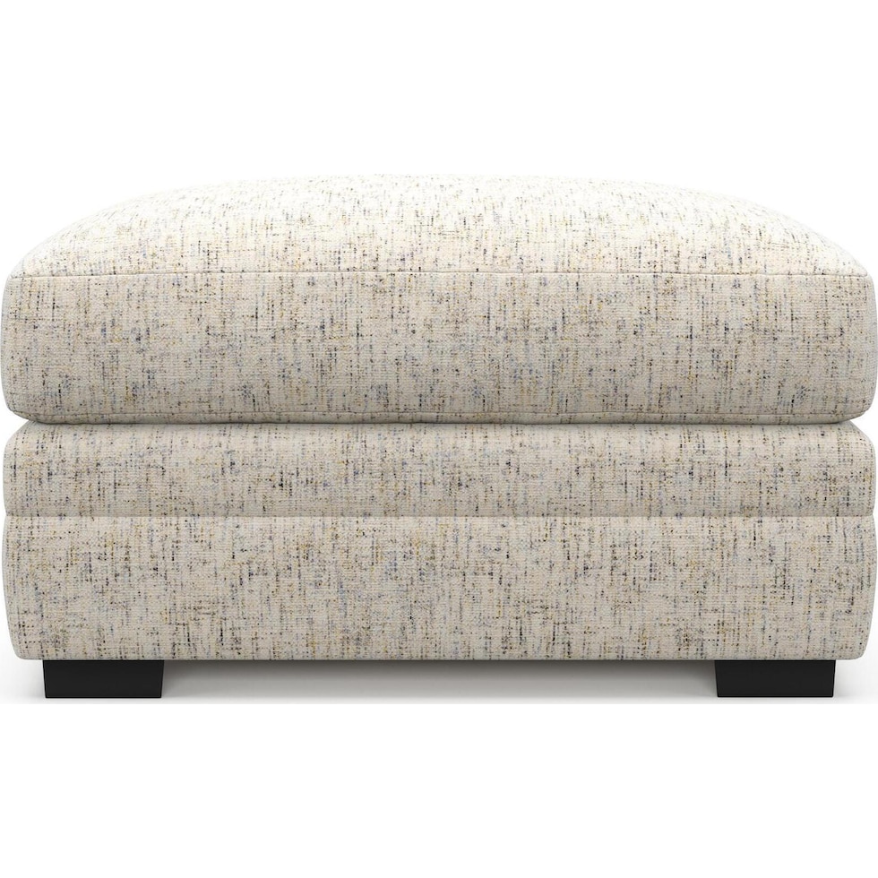 boston neutral ottoman   