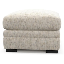 boston neutral ottoman   