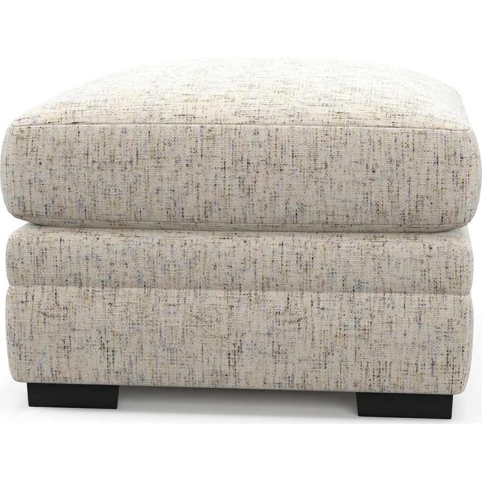 boston neutral ottoman   