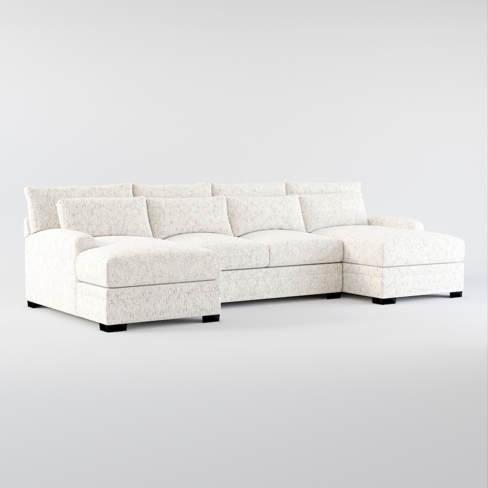 boston neutral sectional   