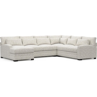 Boston 4-Piece Sectional with Chaise