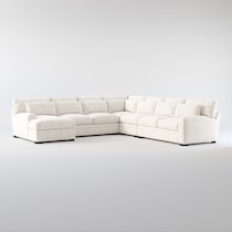 boston neutral sectional   
