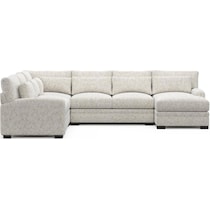 boston neutral sectional   