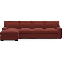 boston red sectional   