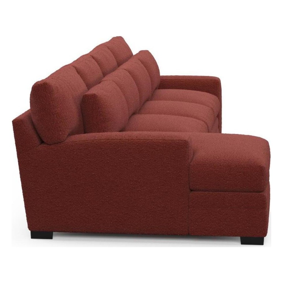 boston red sectional   