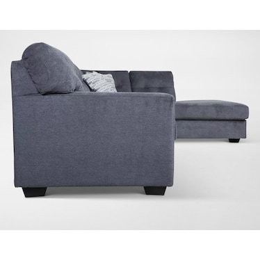 Signature Design by Ashley Bowdre 2-Piece Sectional - Smoke