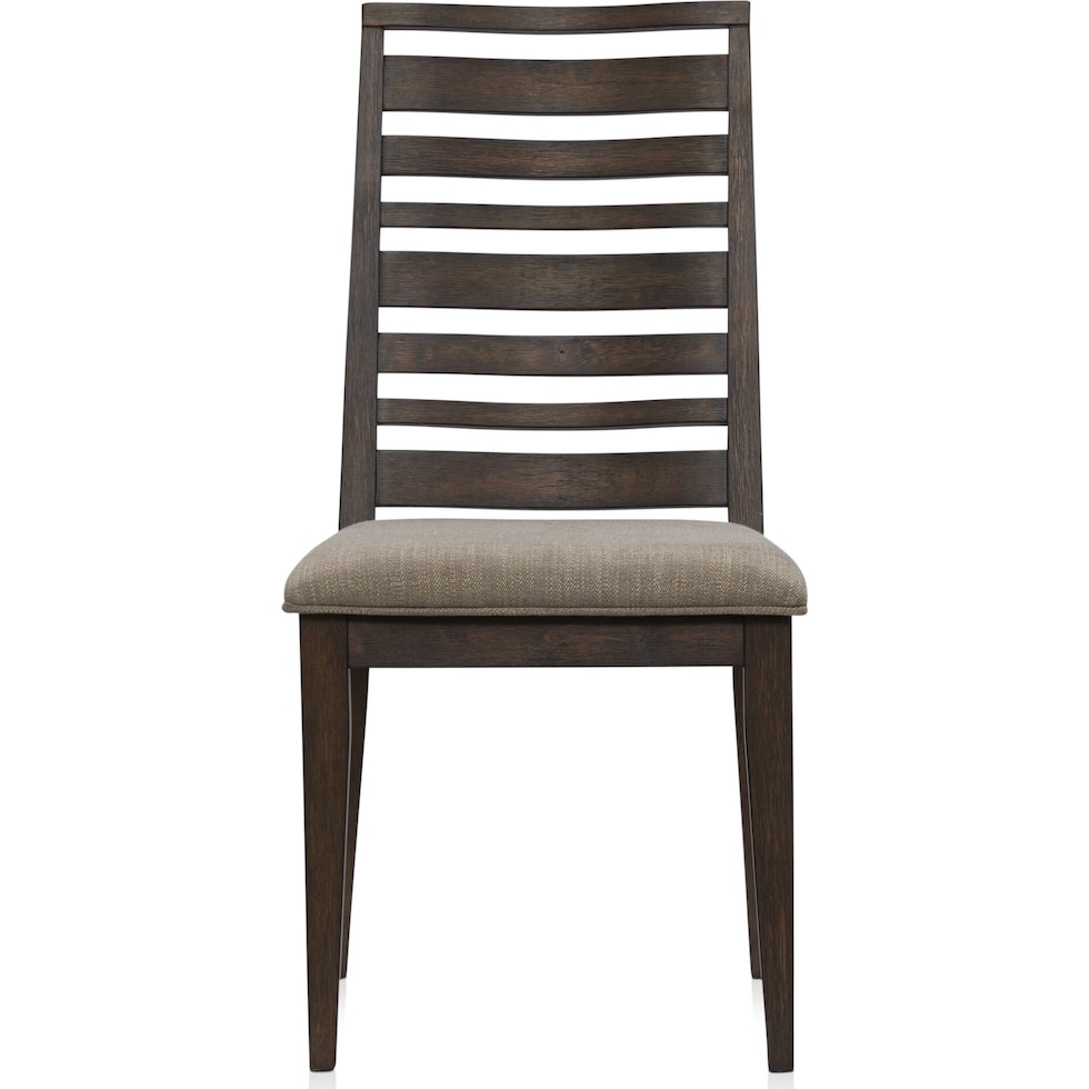bowen dark brown  pc dining room   