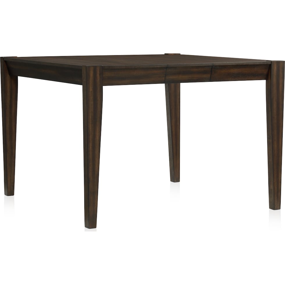 bowen dark brown counter height dining table   