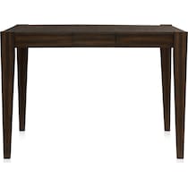 bowen dark brown counter height dining table   