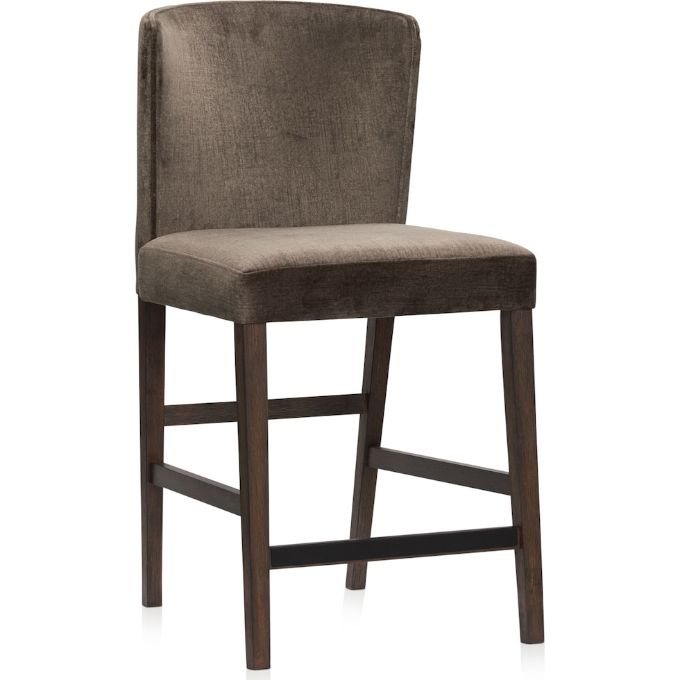 bowen dark brown counter height stool   